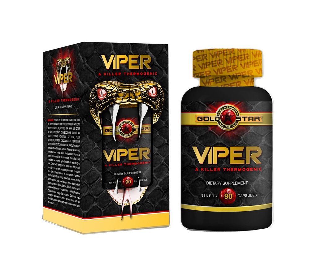 GOLD STAR VIPER SPALACZ TŁUSZCZU 90k USA !!!