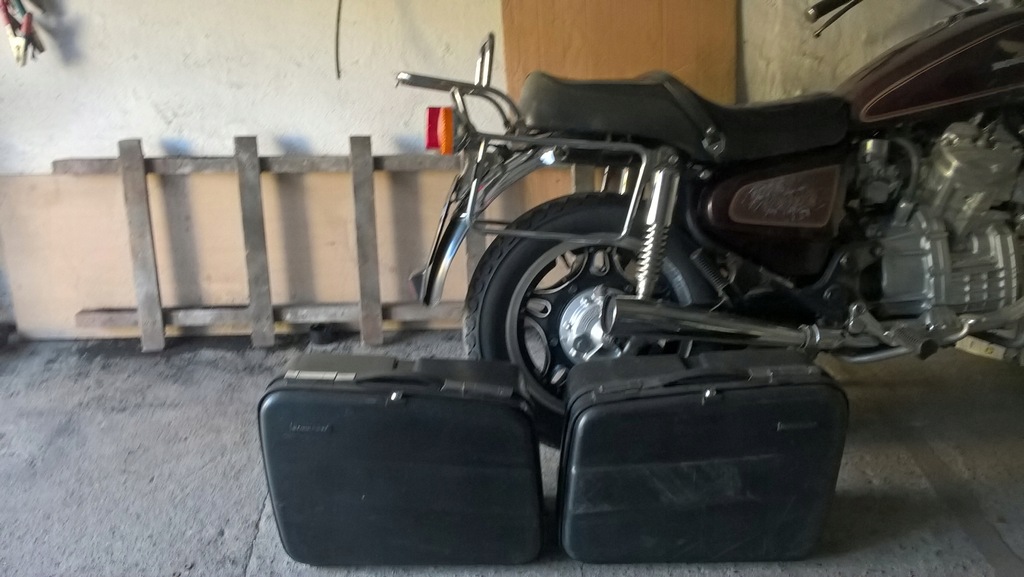 Honda CX 500 Kufry Stela Baga nik 7650105607 oficjalne