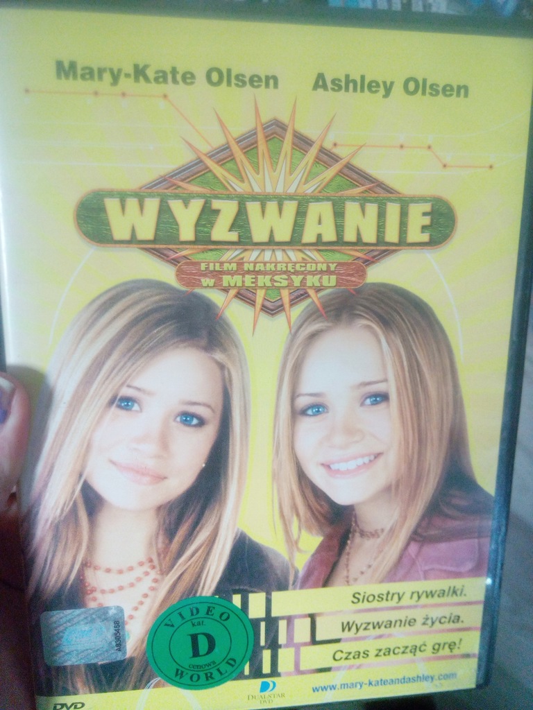 MARY KATE I ASHLEY OLSEN WYZWANIE DVD SKLEP TYCHY - 7683239235 - oficjalne  archiwum Allegro