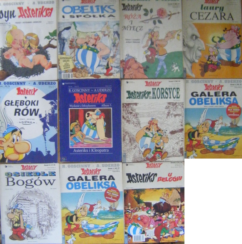ASTERIX I OBELIX ASTERIKS I OBELIKS 11 KOMIKSÓW