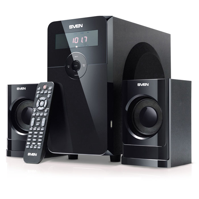 SVEN MS-2000 40W USB, SD, FM, PILOT głośniki 2.1