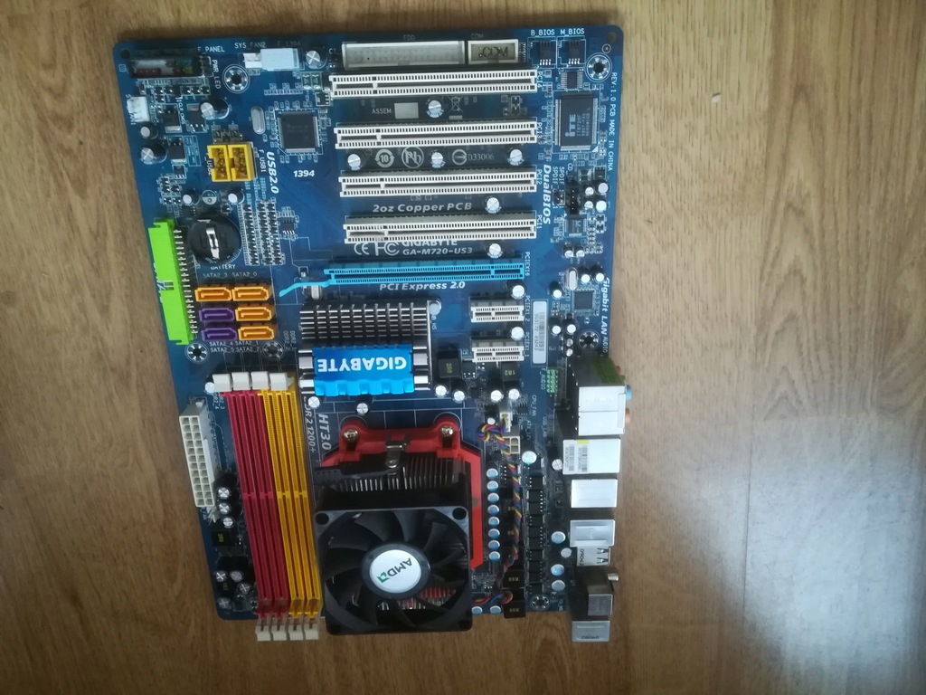 Gigabyte ga m720 us3 подключение