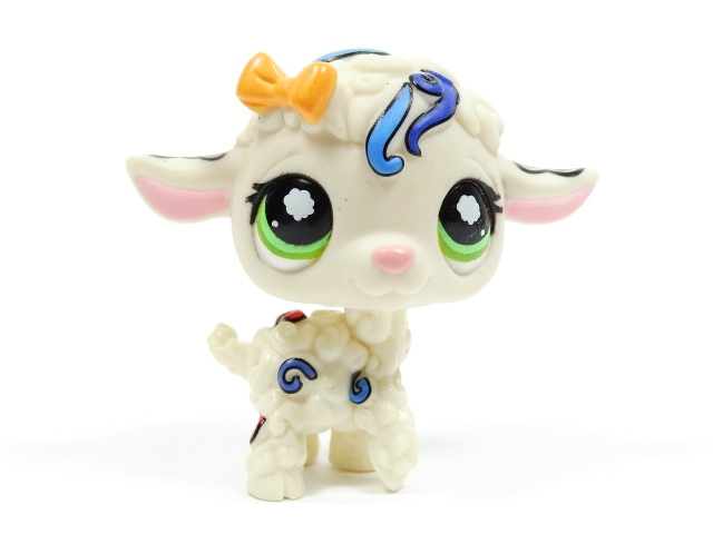 LITTLEST PET SHOP LPS OWCA OWIECZKA BARANEK 1068