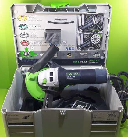 SZLIFIERKA FESTOOL DSG-AG 125-14 DE WALIZKA