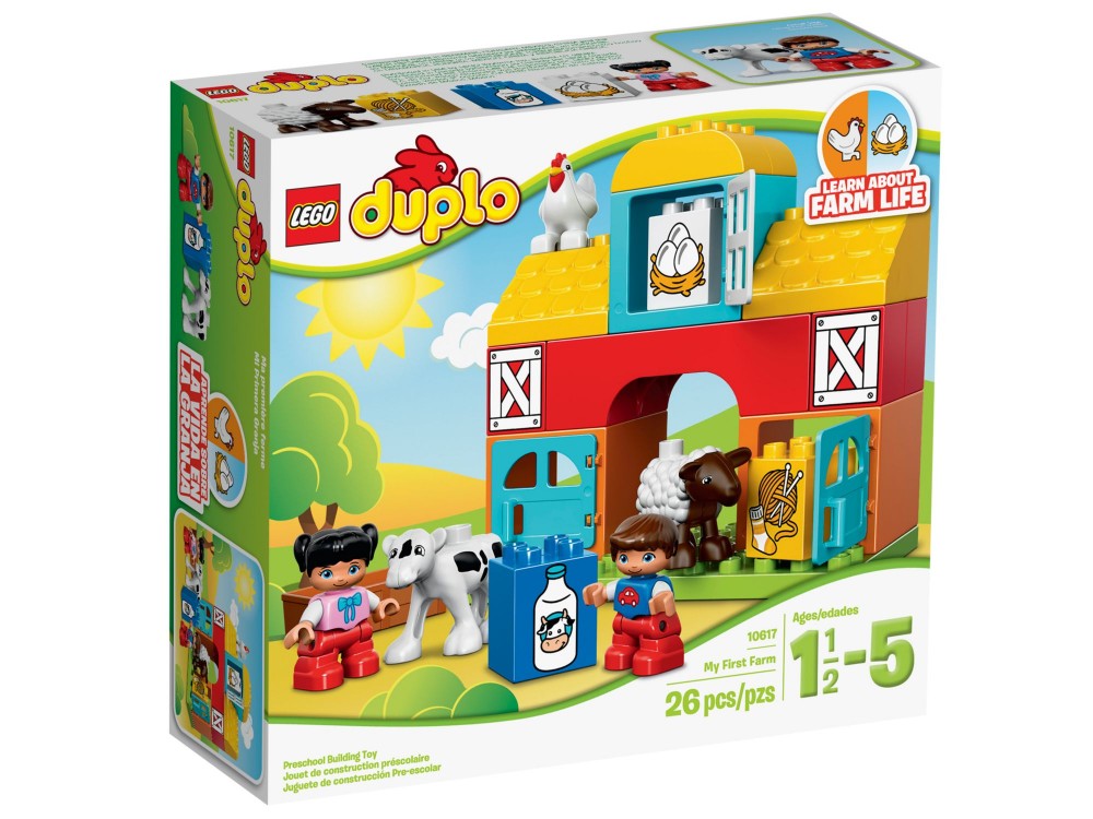 LEGO DUPLO 10617 MOJA PIERWSZA FARMA; WROCŁAW