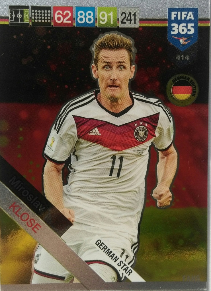 FIFA 365 2019 GERMAN STAR 414 MIROSLAV KLOSE