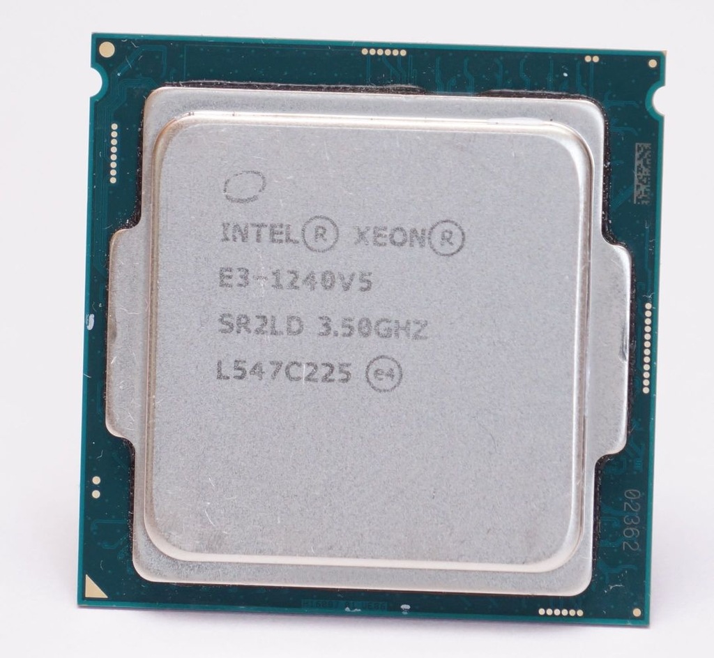 Intel Xeon E3-1240V5 3.50GHz SR2LD - 7400337211 - oficjalne archiwum ...