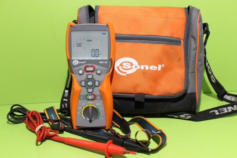 MIERNIK REZYSTANCJI SONEL MIC-10 + TORBA #POLECAM - 7133021060 - oficjalne archiwum Allegro