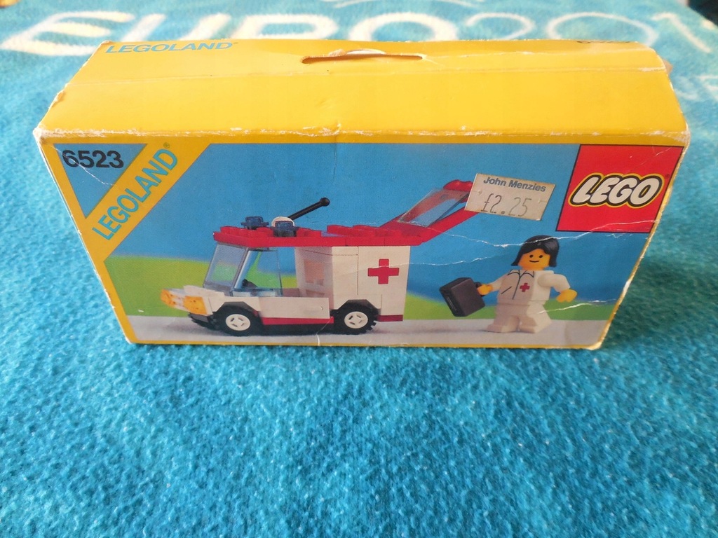 Lego 6523 Red Cross Town '87 Pudełko - 7537093653 - oficjalne archiwum Allegro