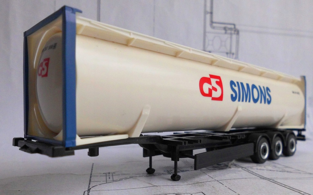 ~*~ ORYGINALNY HERPA..SILO-KONTENER..SIMONIS ~*~