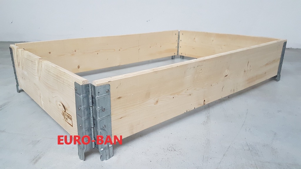 Nadstawki paletowe NOWE 1200x800 mm, 25 zł netto.