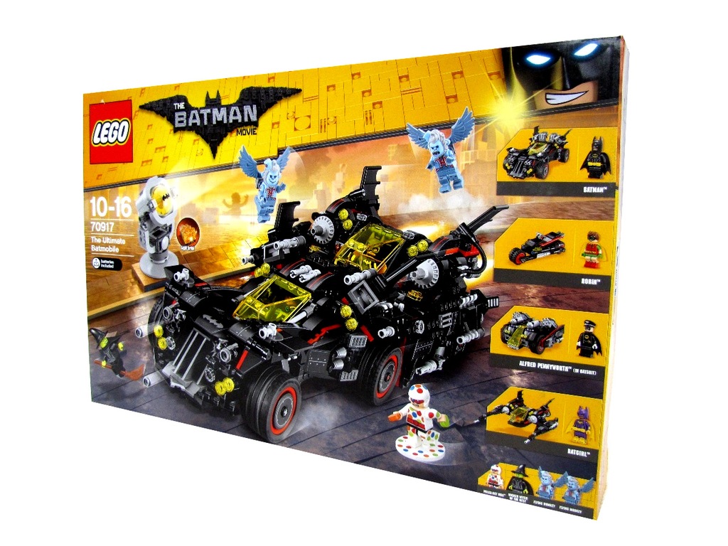 KLOCKI LEGO BATMAN BATMOBIL + FIGURKI 8 szt 1456el
