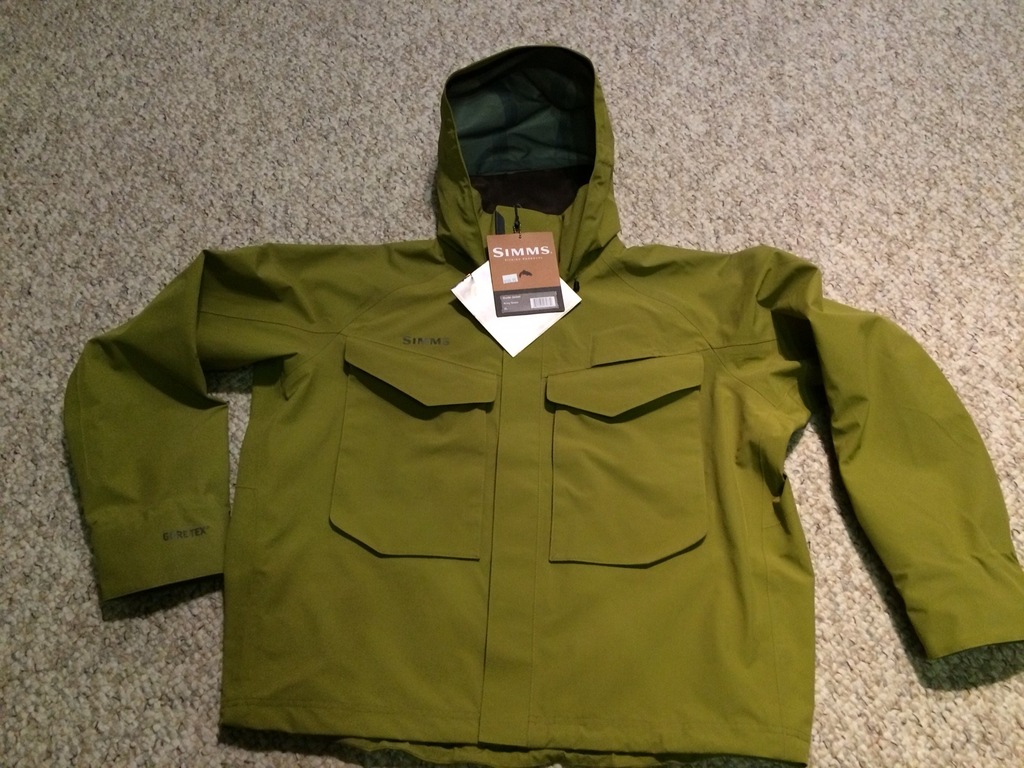 Simms Guide Jacket XL Army Green
