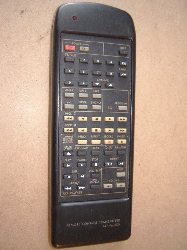Pilot audio Universum Alpha - 550