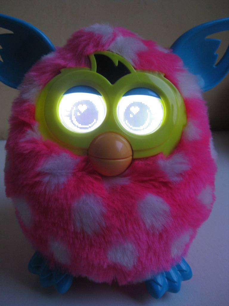 Hasbro ferbi Furby Boom Sunny Polka Dots ferbiś