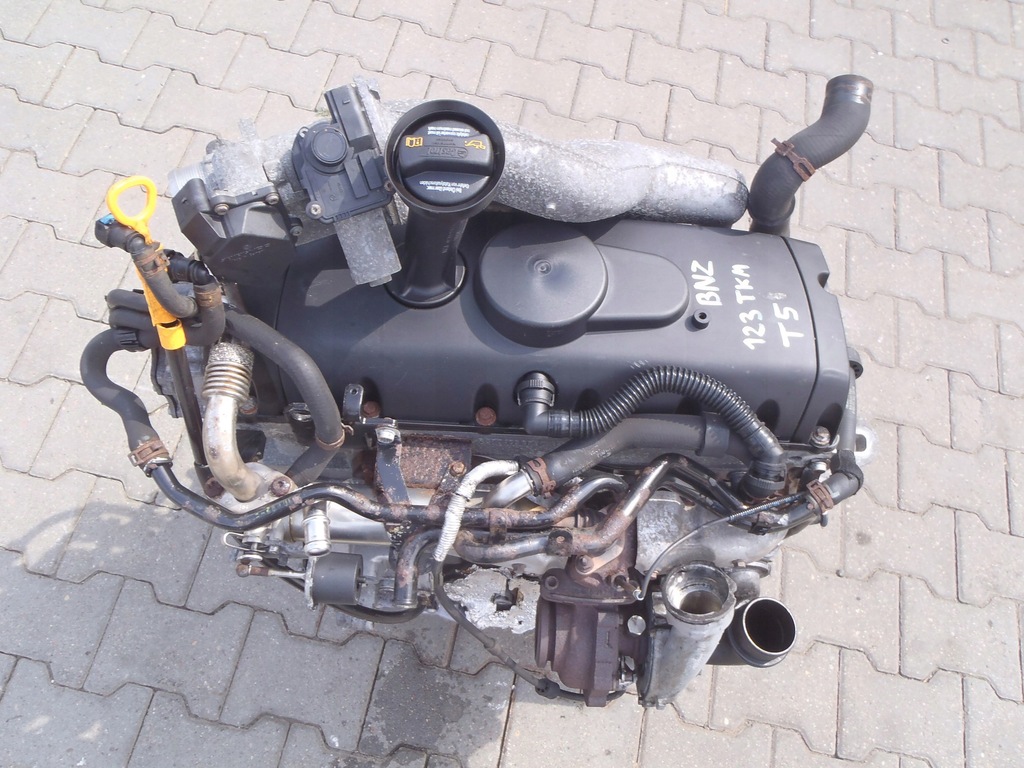 SILNIK VW T5 2.5 TDI BNZ KOMPLETNY! 7438362257 oficjalne archiwum Allegro