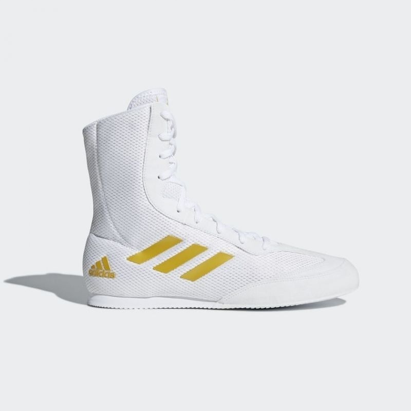 Buty bokserskie adidas Box Hog Plus białe 40 )