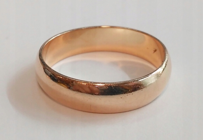 KLASYCZNA ZŁOTA OBRĄCZKA 6,11 G 585/R. 25