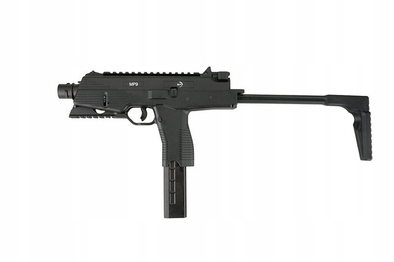 Replika pistoletu maszynowego MP9 A3 - czarny