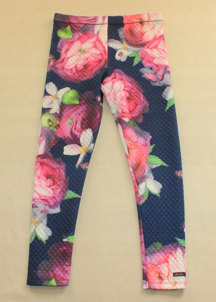 Legginsy TED BAKER pikowane ciepłe kwiaty r. 134