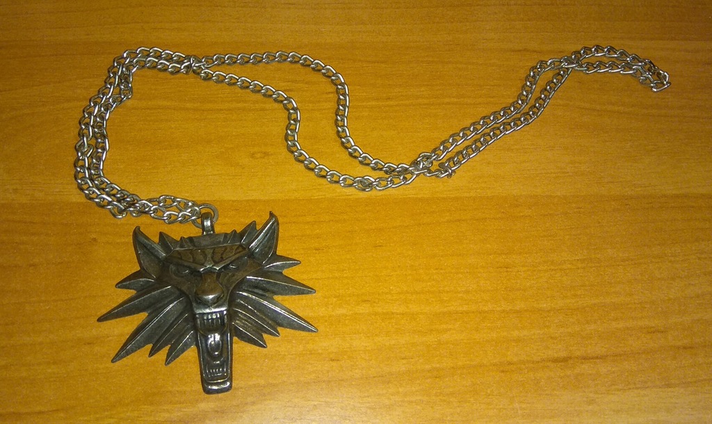 Wiedzmin Medalion Amulet Oryginał The Witcher 3