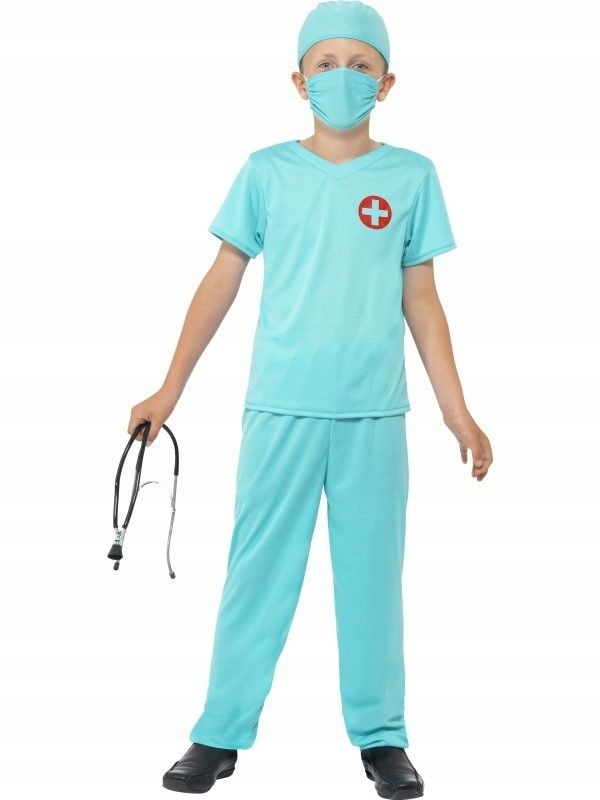 STRÓJ LEKARZA LEKARZ CHIRURG DOKTOR 145-158 CM