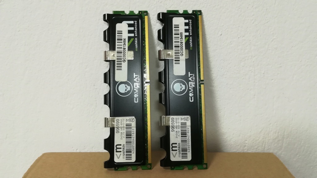 MUSHKIN DDR2 2x2GB 4GB 1066MHz PC2-8500 CL5