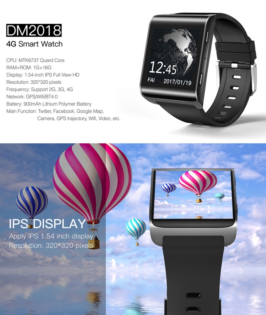 Dm2018 smartwatch outlet