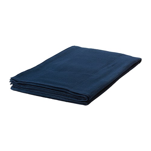 IKEA INDIRA narzuta nakrycie 150x250 granatowa