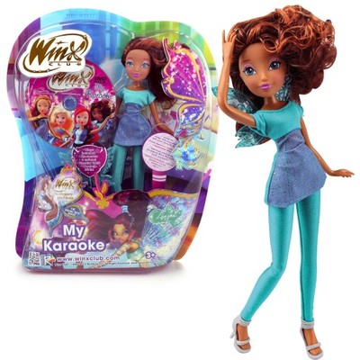COBI 19014 LALKA WINX CLUB KARAOKE PŁYTA DVD LAYLA