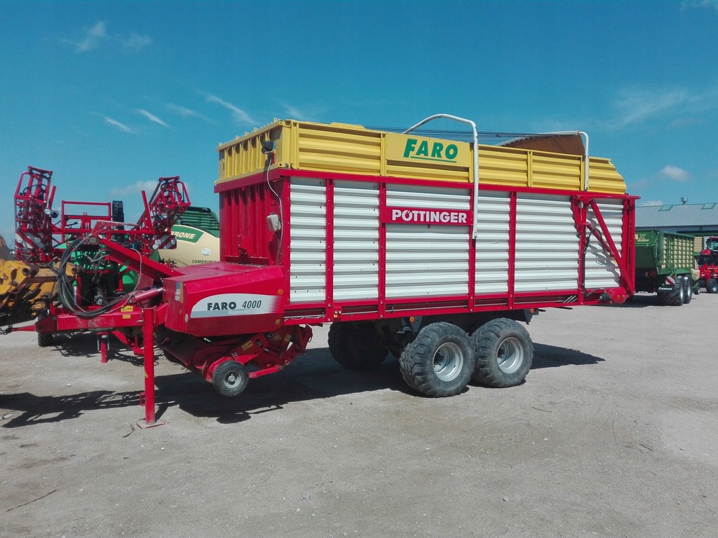 POTTINGER FARO 4000 przyczepa samozbierająca