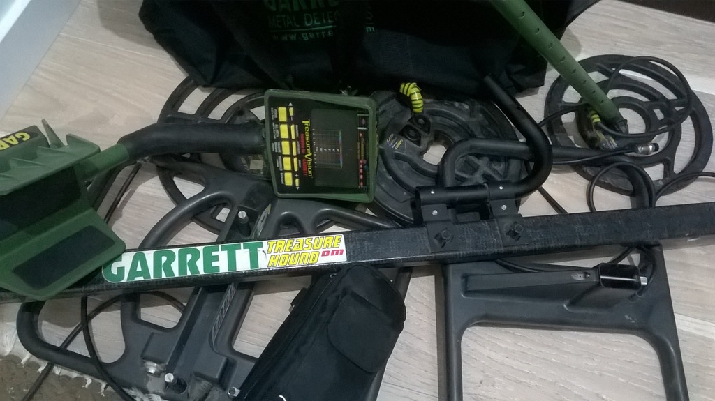 wykrywacz garrett gti 2500 +rama