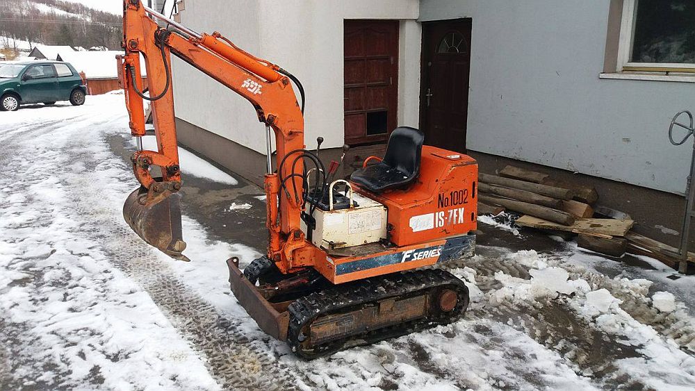 MINIKOPARKA IHI IS-7fx 750KG MICRO KOPARKA MINI