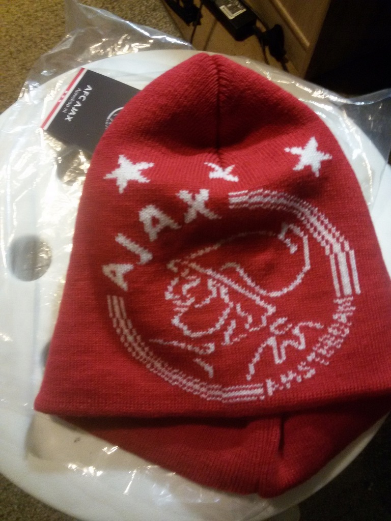 Oryginalna czapka Ajax Amsterdam z fanshopu w NL