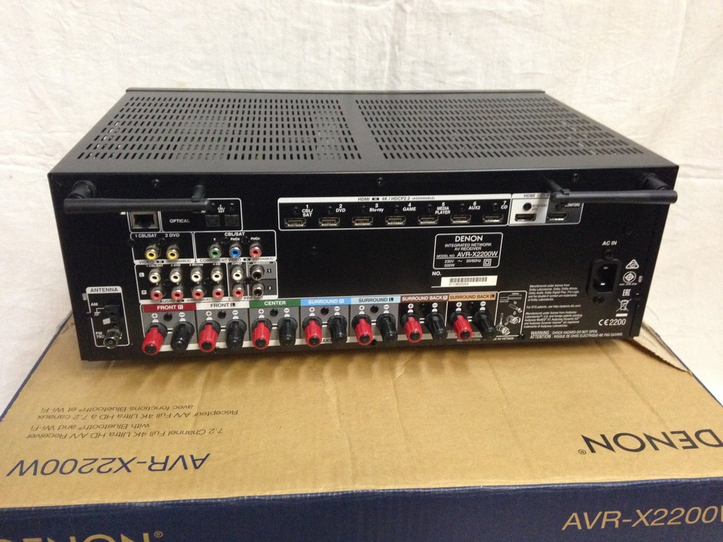 Amplituner Denon AVRX2200W świetny stan! 6988673946 oficjalne