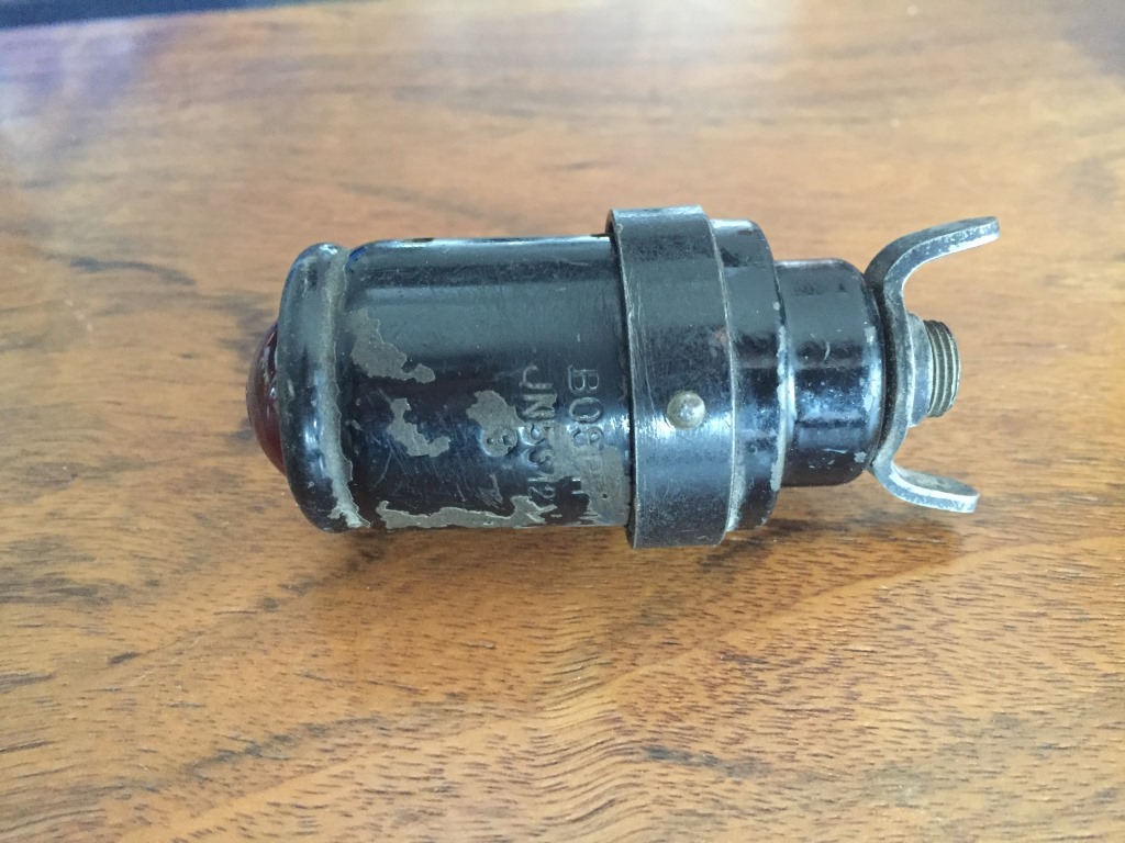 Oryginalna lampa BOSCH JN5 paluszek NSU, BMW Sokół