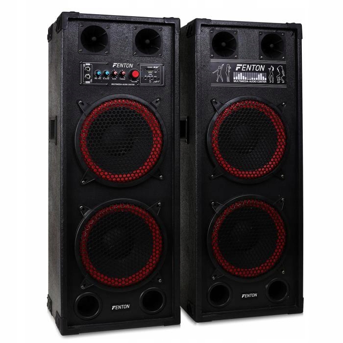 SPB-210 Kolumny Aktywne 1200W 2x10" D20-108