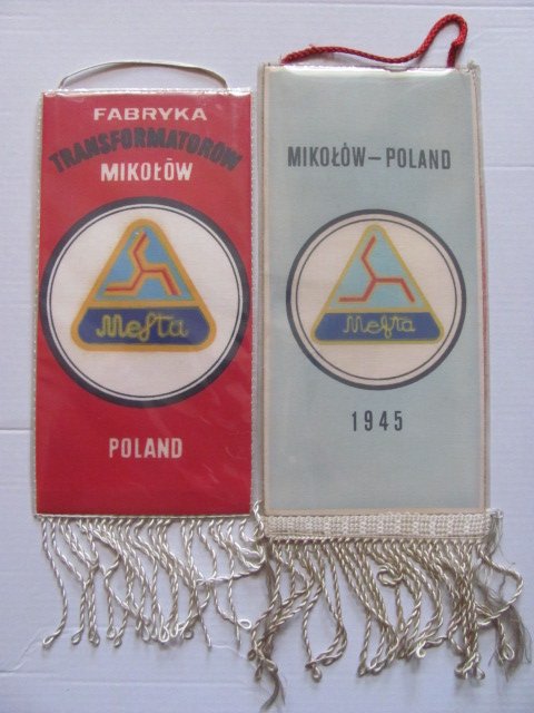 Fabryka Transformatorów Mefta Mikołów - 2 proporce