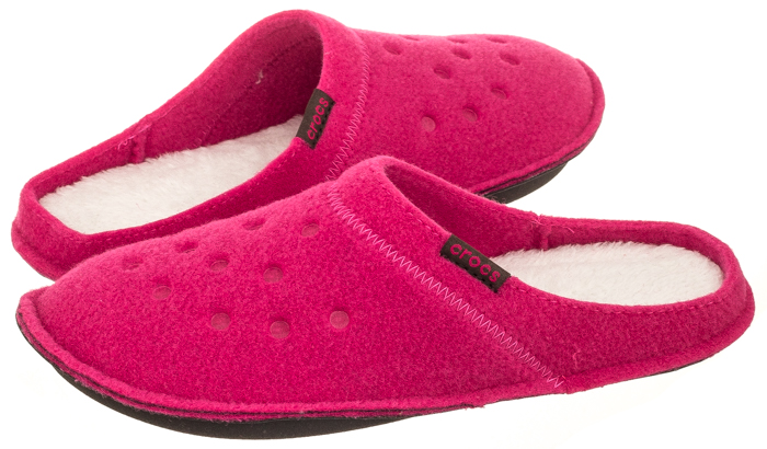 Kapcie Damskie Crocs Classic Slipper 203600 Różowe