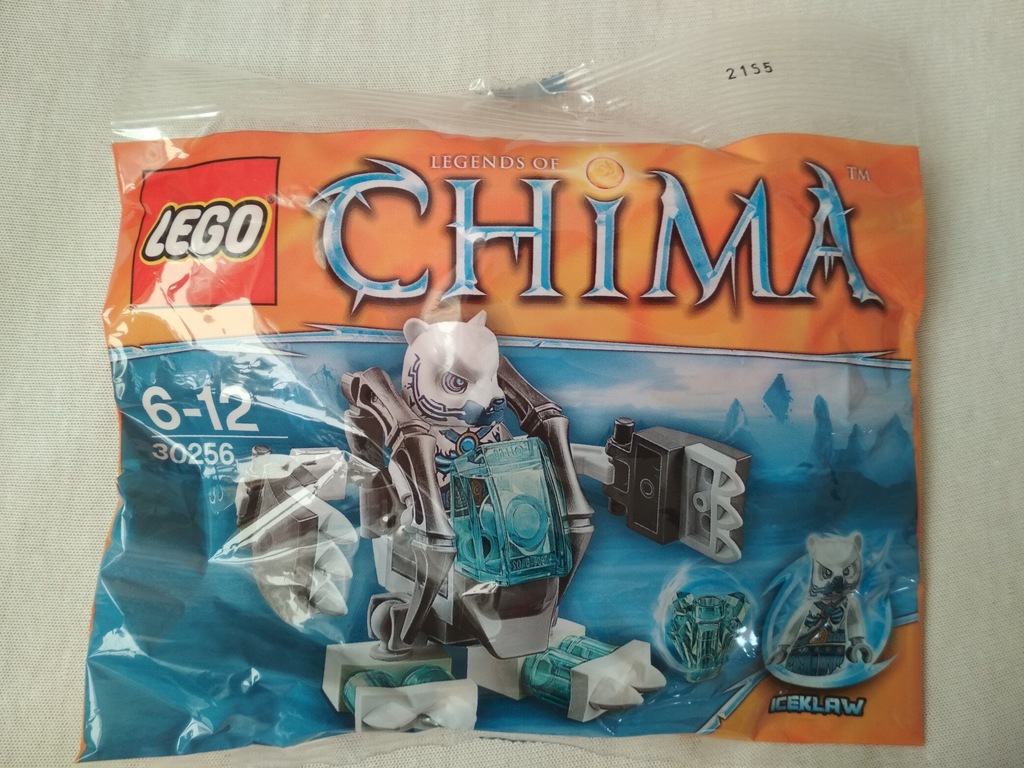 SASZETKA LEGO CHIMA 30256 - ZBROJA ICEKLAW