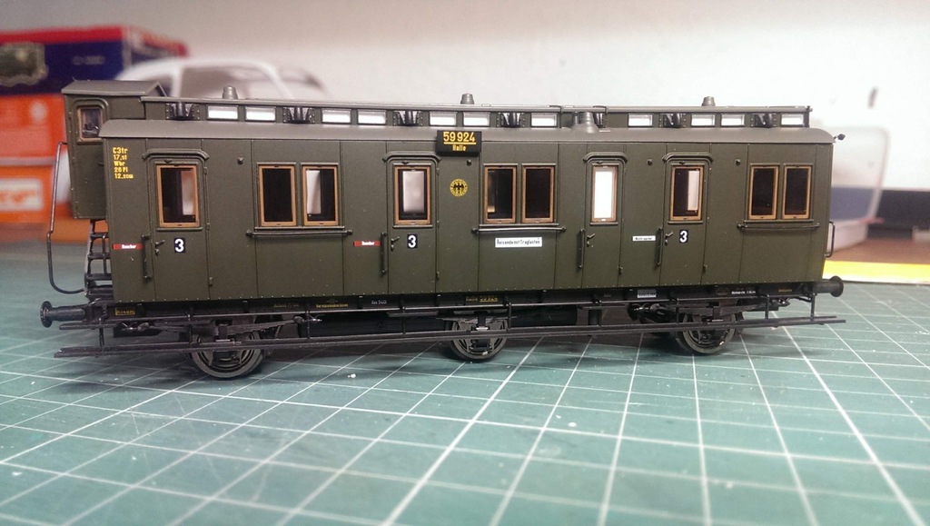 Wagon bokówka DRG Brawa