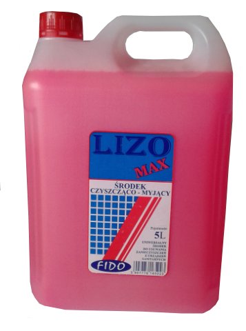 LIZOL MOCNY ŚRODEK CZYŚCI MYJE LIZO MAX 5L x5