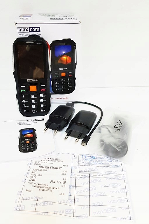 MAXCOM MM 899 KOMPLET GWARANCJA