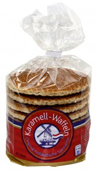 Karamell Waffeln wafle holenderskie 400g Niemcy