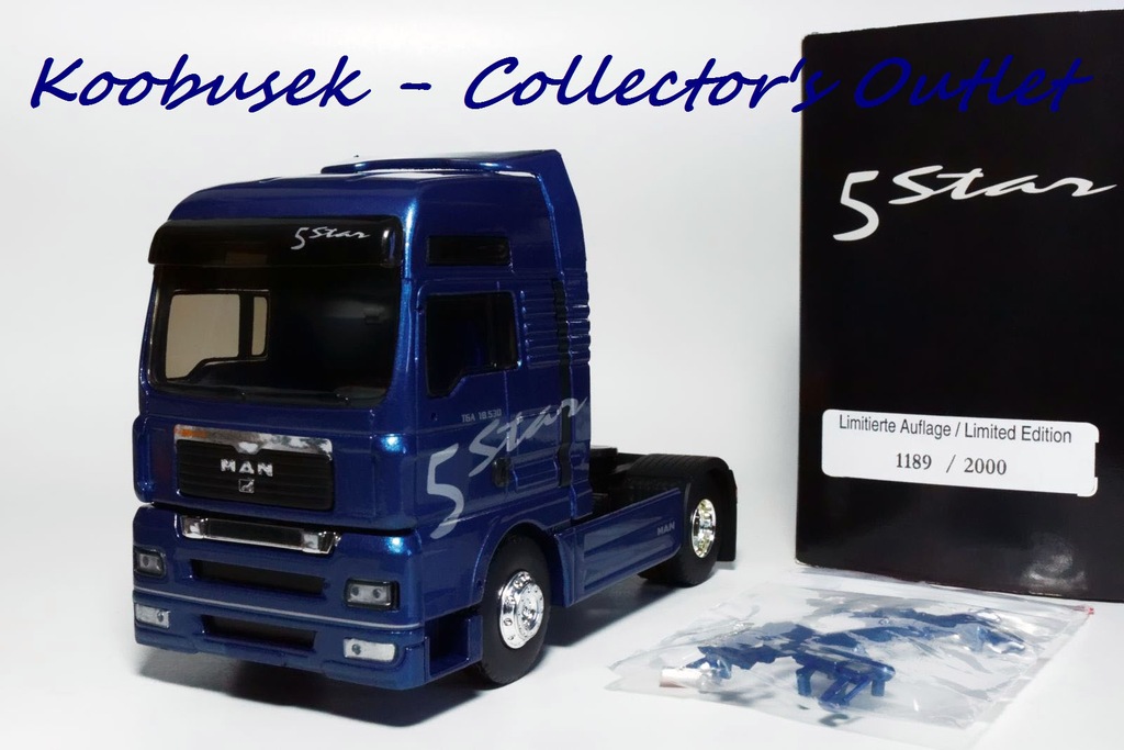 Unikat! MAN TGA Five Star - Eligor 1:43 nowy *N