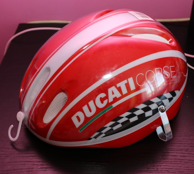 KASK ROWEROWY YAKARI DUCATI CORSE OKAZJA !