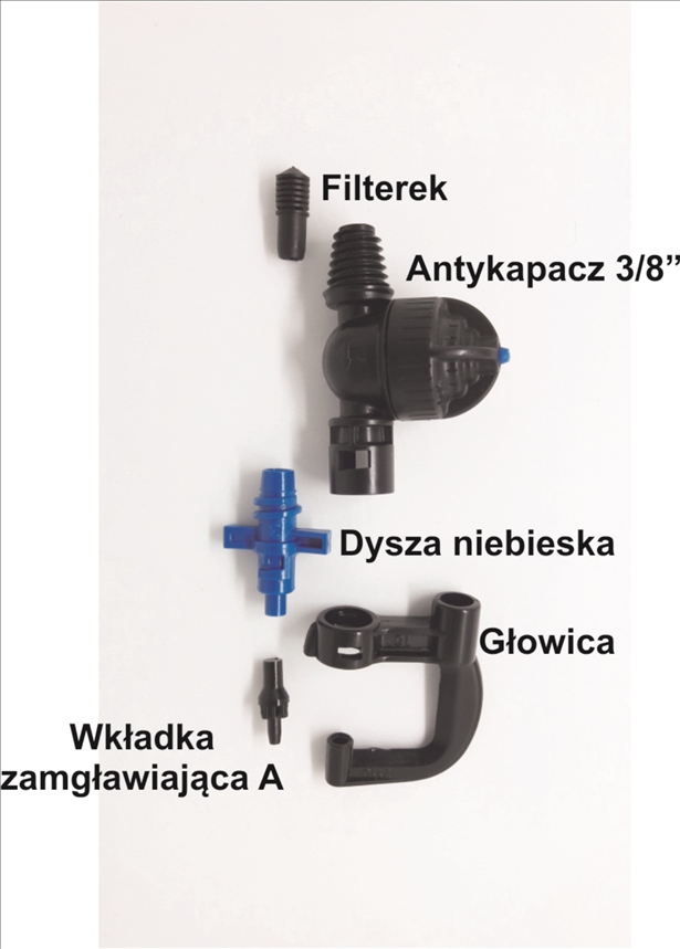 7110 Zamgławiacz podpółkowy, pieczarkarnie