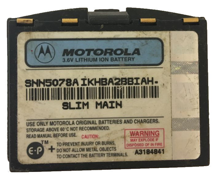 ORYGINALNA BATERIA MOTOROLA STARTAC SNN5078A 3.6V