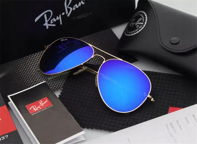 okulary RAY BAN RB 3025 aviator TECH ETUI ZESTAW