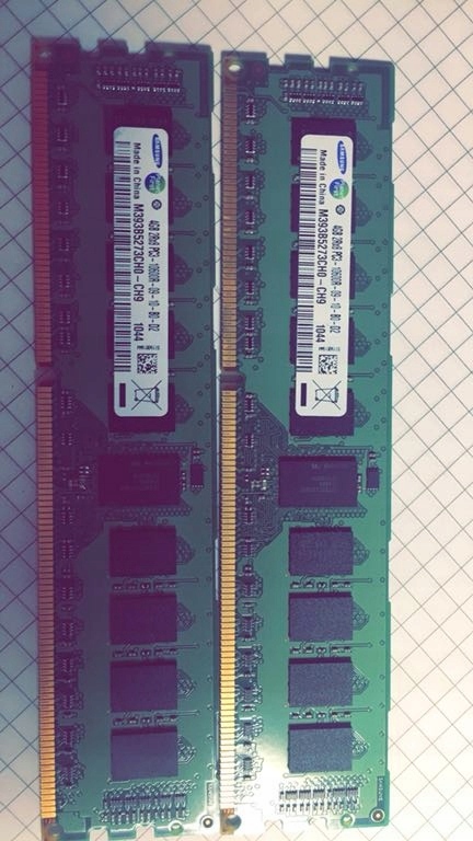 8 GB ram 1333 2x4GB DDR3